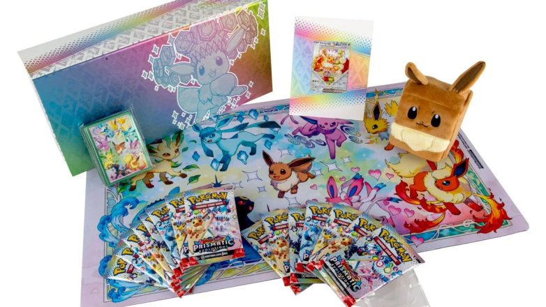 "Shocking Giveaway: Win a Rare Prismatic Collection This Week!" Prismatic Collection Giveaway, Pokemon Trading Card Alerts, Super Premium Card Promotions