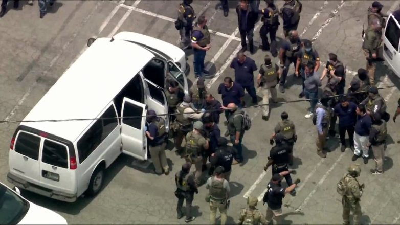 "Shocking ICE Raids in LA: Is America Losing Its Humanity?" ICE raids Los Angeles, immigration enforcement news, Trump administration policies