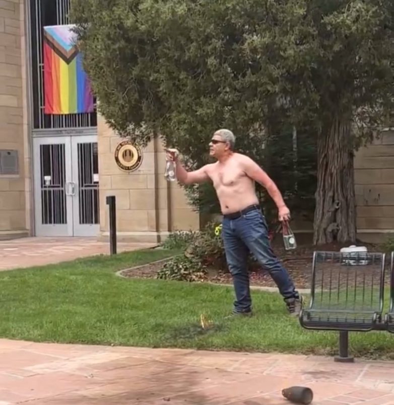 "Shocking Image Exposes America's Deepest Divisions—Act Now!" societal conflict representation, cultural symbolism analysis, hate crime awareness initiatives
