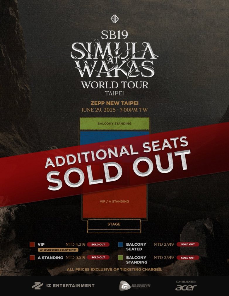 "Simula at Wakas Taipei: Fans Furious Over Sold-Out Tickets!" SB19 concert tickets, A'TIN community event, live music experiences 2025
