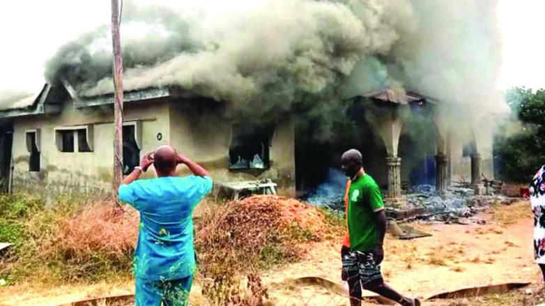 Students Set Principal's House Ablaze Over NECO Registration Fury! student protests in Nigeria, educational fraud in Benue State, NECO registration issues