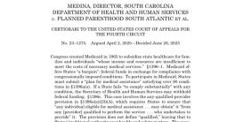 Supreme Court Shocker: Medicaid Can Cut Funds to Planned Parenthood!  abortion funding debate, Medicaid policy changes, reproductive health services