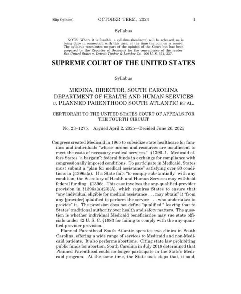 Supreme Court Shocker: Medicaid Can Cut Funds to Planned Parenthood! abortion funding debate, Medicaid policy changes, reproductive health services