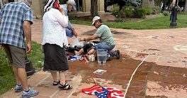 "Terrifying Boulder Attack: Suspect’s Deadly Motive Revealed!"  Boulder attack investigation, homemade weapons in terror incidents, age group victims in violent events
