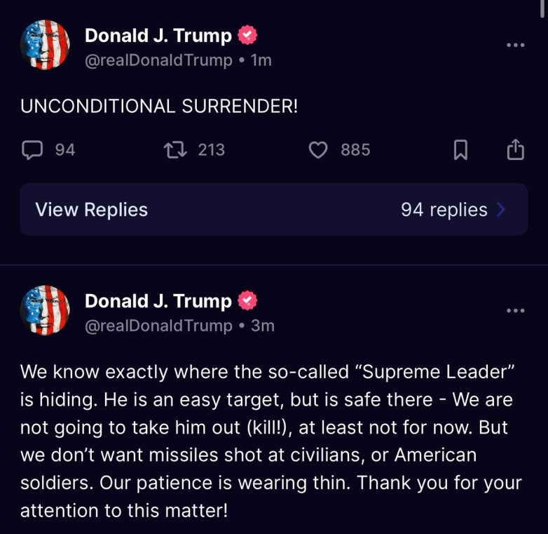 Trump Demands Iran's Surrender: "We Know Your Hiding Spots!" Iran negotiations, Trump foreign policy, Middle East tensions