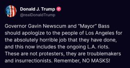 Trump Labels LA Rioters "Insurrectionists" – What's Next?  Trump Los Angeles riots, insurrection act implications, political unrest response