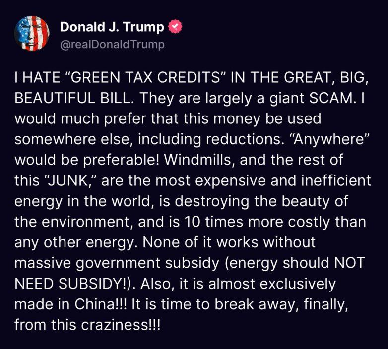Trump Rages Against Hidden Green Tax Credits in GOP Bill! Who's Behind This? Trump tax reform, Green New Deal controversy, Republican economic policies