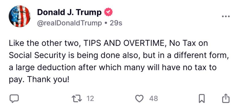 Trump Shocks Nation: No More Taxes on Social Security! Victory? Social Security tax reform, Trump leadership announcement, financial relief for retirees