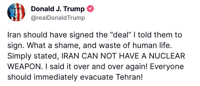 Trump Urges Urgent Tehran Evacuation: What’s Behind This Warning? evacuation orders Tehran, Trump military announcement, US troops safety 2025