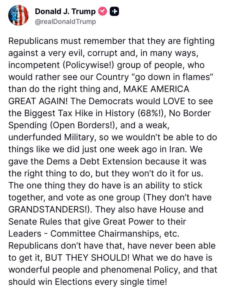 Trump's Fiery Warning: Democrats Unite Against 'Evil' Opposition! Republican unity strategies, Democratic party cohesion, political corruption in America