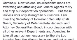 Trump's Shocking Order: "Liberate" LA From Migrant Crisis Now!  migrant crisis response, urban safety measures, immigration policy reform
