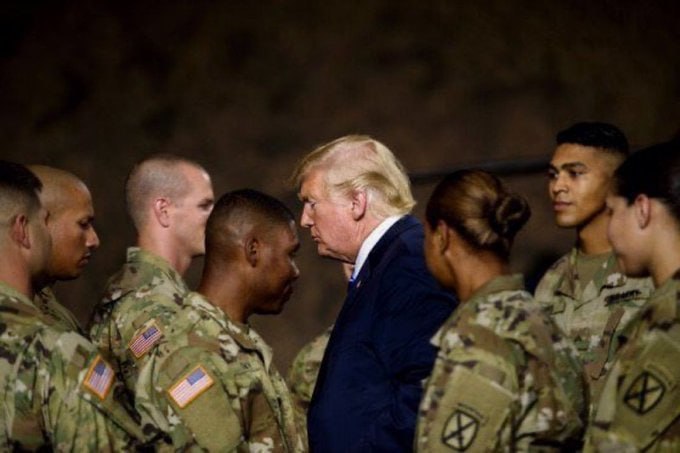 Trump's Shocking Plan: Military Action to Combat Biden's 'Invasion' A. YES
military intervention, immigration policy, national security strategy
