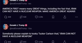 Trump's Shocking Turn: 'America First' Means Bombing Iran Now!  Trump foreign policy, Tucker Carlson controversy, America First movement