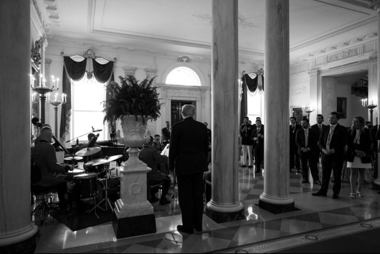 Trump's Surprise Move: Marine Band Serenades Amidst Political Storm Trump White House events, Marine Band performances, patriotic music celebrations