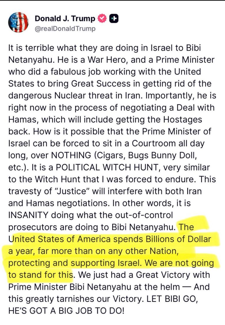 Trump's Ultimatum to Israel: Halt Netanyahu's Trials or Else! Trump Israel relations, Netanyahu legal issues, international political pressure