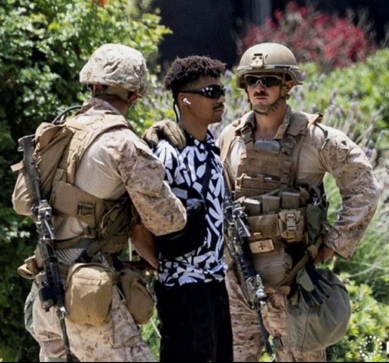 US Marines Detain Citizen in LA: Historic Violation of Rights? military detention policies, civil liberties concerns, Posse Comitatus implications