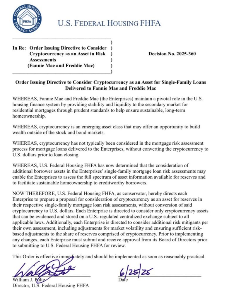 US to Allow Bitcoin as Mortgage Asset: A Game-Changer or Risky Move? cryptocurrency mortgage guidelines, digital asset home financing, Bitcoin loan eligibility 2025