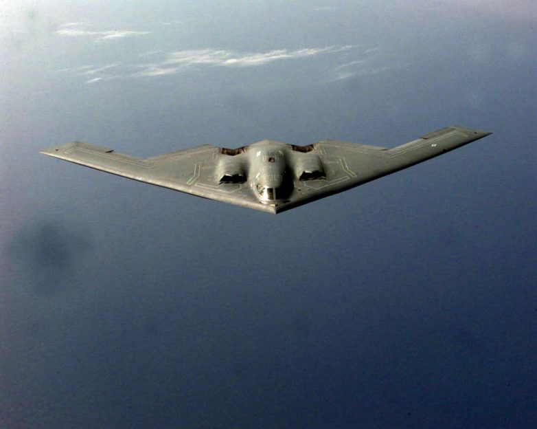 USAF B-2s in the Sky: Is War Looming Over Unseen Threats? USAF B-2 stealth bombers, military aviation news, high-frequency radio communications