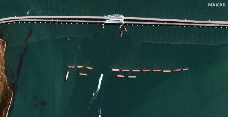 Ukrainian Sea Drones Target Kerch Bridge: A Bold New Tactic! Ukrainian naval tactics, Kerch Bridge security breaches, drone warfare developments