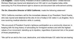 Union Leader Arrested in Shocking ICE Raid: What Happens Next?  ICE raid news, California union leader arrest, immigrant rights advocacy