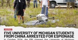 "University of Michigan: Spy Hub for Chinese Students Exposed!"  Chinese espionage, University of Michigan security concerns, surveillance of military bases