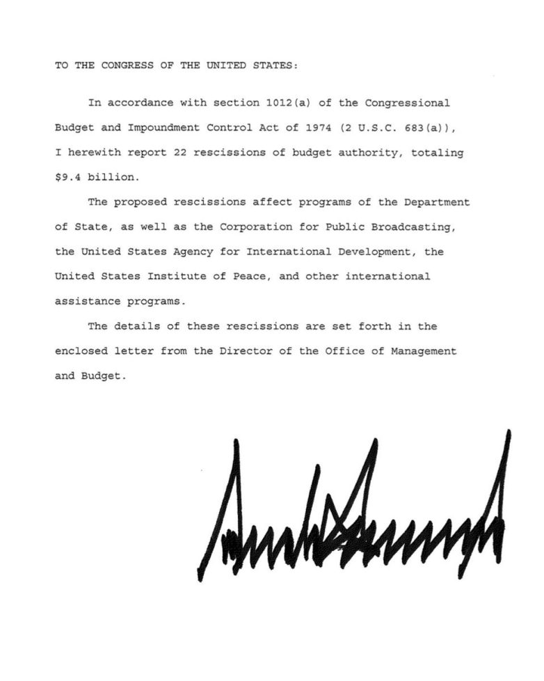 White House Shocks Nation: $9.4B Cuts Target NPR, PBS, Aid! White House budget cuts, foreign aid reduction, public broadcasting funding