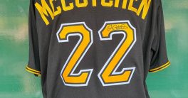 "Win Andrew McCutchen's Signed Jersey: Legendary Giveaway Sparks Debate!"  signed sports memorabilia, Andrew McCutchen merchandise, baseball fan giveaway