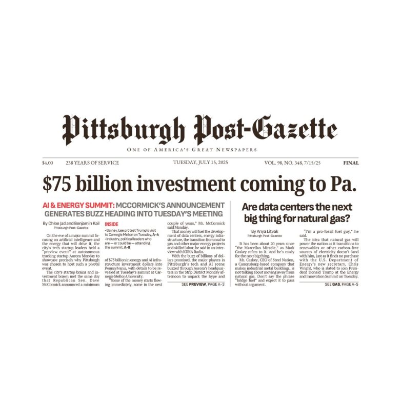 $75 Billion AI Energy Deal Shakes Pennsylvania—Trump's Surprise Visit! AI investment opportunities, renewable energy projects, economic growth in Pennsylvania