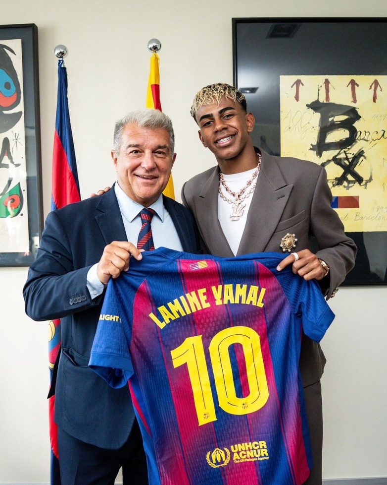 Barcelona’s Bold Move: Teen Sensation Yamal Takes Legendary 10! Barcelona jersey number, Lamine Yamal transfer news, FC Barcelona youth talent