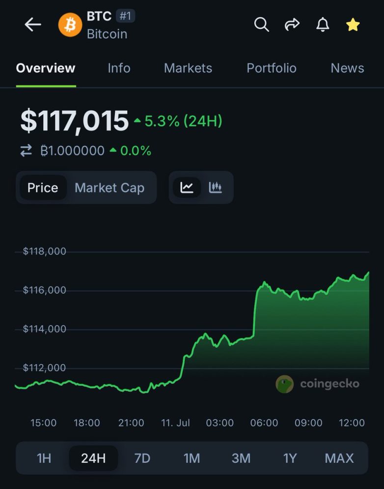 Bitcoin Soars Past $117K: Is $118K the Next Controversial Stop? Bitcoin price prediction, cryptocurrency market analysis, digital asset investment trends