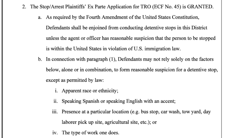 California Judge's TRO Against ICE: A Worthless Obey Law Ruling?  immigration law enforcement, California legal action, temporary restraining order