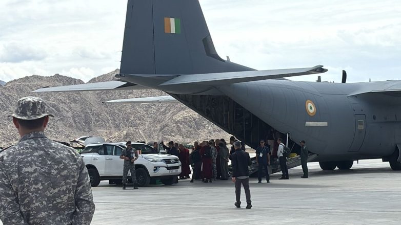 Dalai Lama's Surprise Arrival Sparks Outrage: China's Fury Unleashed! Tibetan spiritual leader visit, India-China relations 2025, Ladakh military transport news
