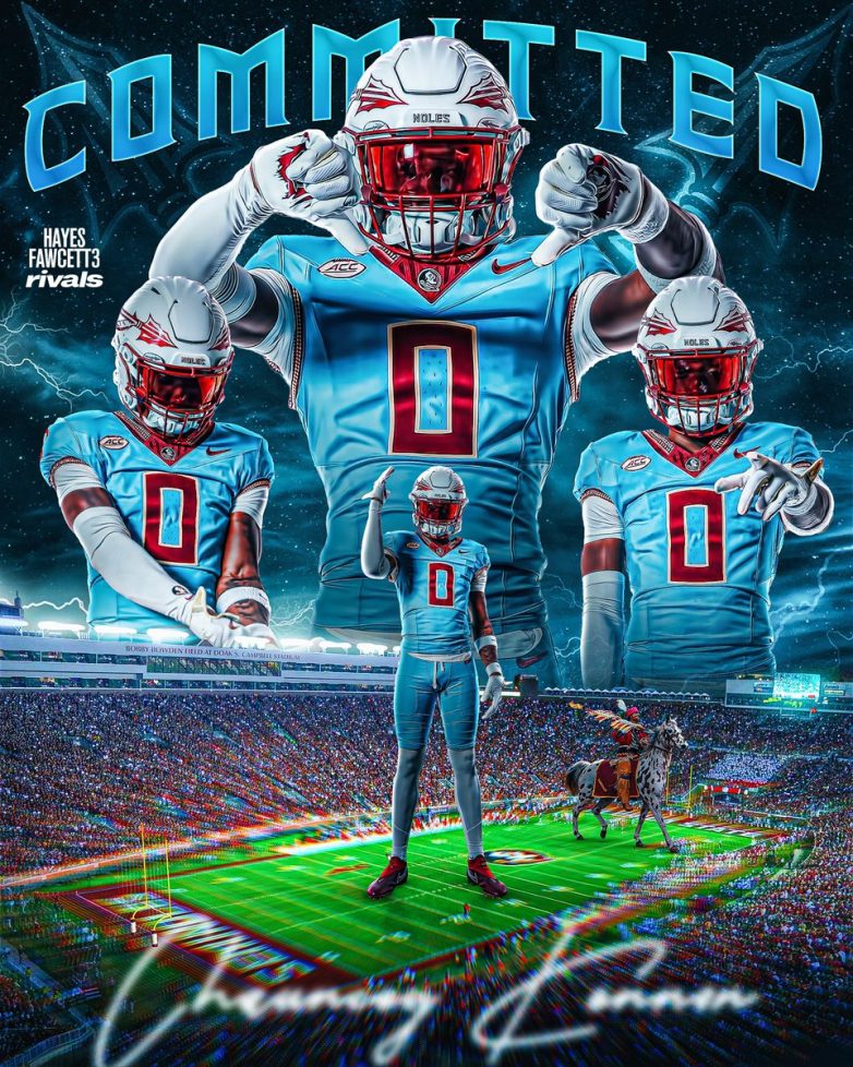 Elite CB Chauncey Kennon Shocks Fans: Chooses FSU Over Giants! elite cornerback prospects, Florida State football recruiting, 2026 college football commitments