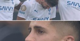 "Emotional Scene: Cancelo and Neves Weep for Jota and Silva"  football emotions, player tributes, Club World Cup moments