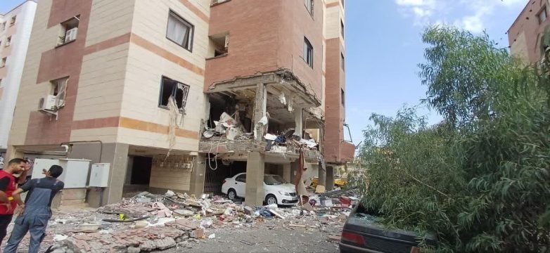 Explosion in Qom: Gas Leak or Covert Attack by Mossad?  Pardisan residential complex explosion, Iranian officials attack news, covert operations in Iran