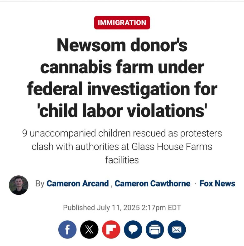 Gavin Newsom Donor's Farm Raided for Child Labor: What's Next? Gavin Newsom donations, illegal employment controversy, California agriculture issues
