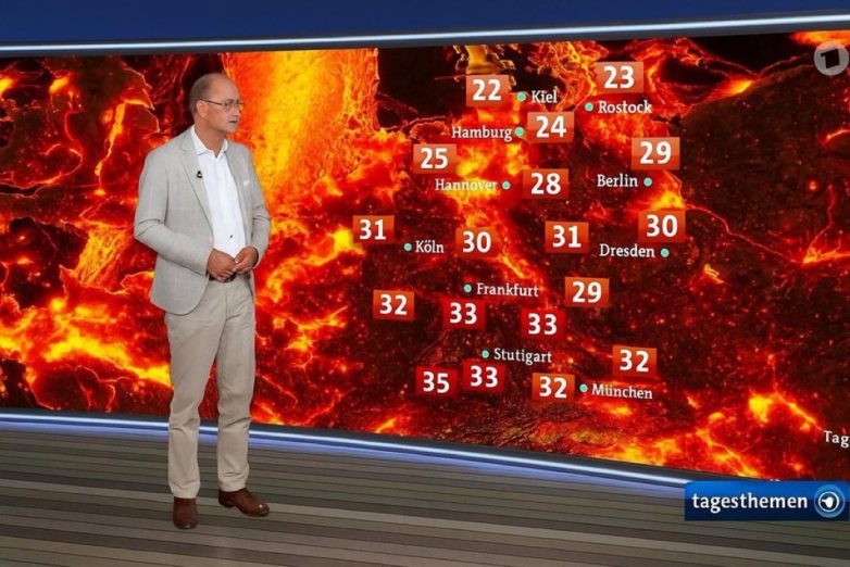 Germany Engulfed in Lava: Is Climate Change Out of Control? Germany climate crisis, summer heatwave disasters, volcanic eruption impacts