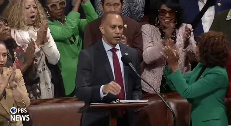 "Jeffries' Record-Breaking Speech: A Selfish Stunt or True Leadership?"  political grandstanding, Hakeem Jeffries speech analysis, congressional record significance