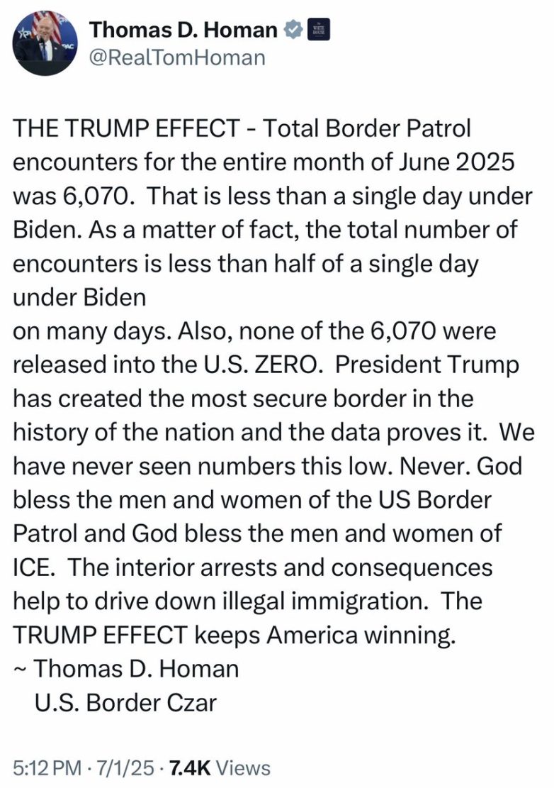 "June Border Shock: Zero Migrants Released Again—What’s Next?" border control policies, immigration enforcement updates, migrant release statistics