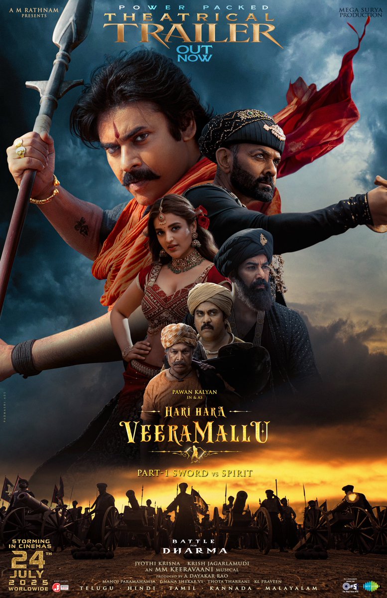Justice Warrior Declares War: Is Redemption Possible? ⚔️🔥  Pawan Kalyan action movie, epic historical drama, Indian cinema trailer release