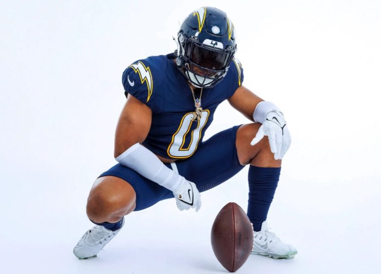 "LA Chargers' Bold New Uniform Sparks Outrage Among Fans!" Los Angeles Chargers uniforms, Super Chargers alternate jersey, NFL fashion trends 2025