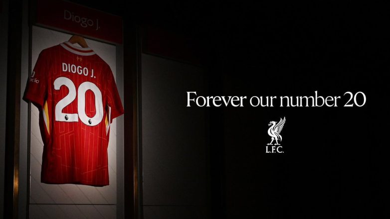 Liverpool's Shocking Move: Diogo Jota's No. 20 Shirt Retired! Liverpool jersey retirement, Diogo Jota legacy, Premier League shirt history