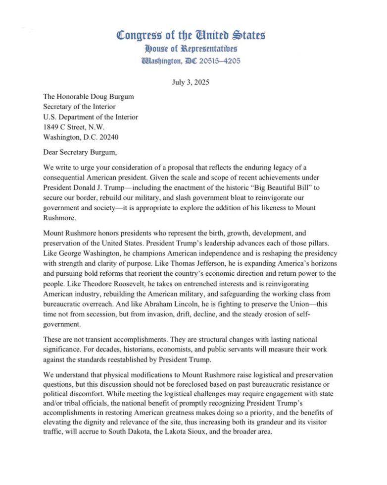 "Mount Rushmore Controversy: Ogles Demands Trump's Carving Now!"  Trump Mount Rushmore proposal, Andy Ogles political advocacy, historical monument recognition