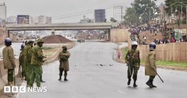 Nairobi Paralyzed: Security Forces Clash with Protestors Ahead!  Nairobi protests news, Kenya security measures, central Nairobi roadblocks