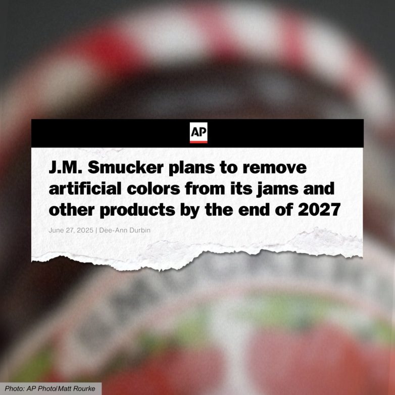 Smucker's Bold Move: Will Other Brands Join the Healthy Revolution?  natural food reform, health-conscious brands, synthetic dye alternatives
