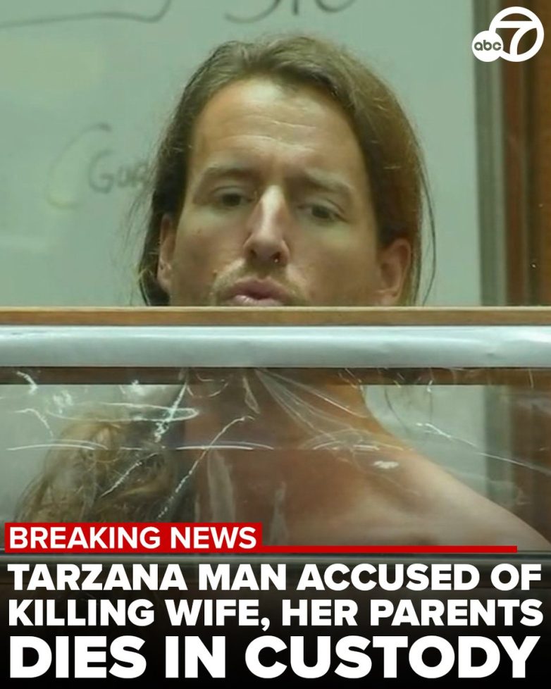 "Suspect in Gruesome Triple Murder Dies Before Court Hearing!" Tarzana crime news, homicide case updates, inmate death in custody