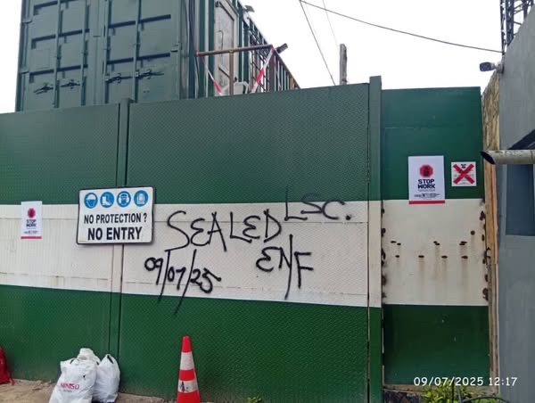Tragedy Strikes: Lagos Construction Site Sealed After Fatal Crane Accident Lagos construction site safety, Lekki crane accident investigation, construction worker fatalities in Nigeria