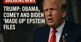 Trump Blames Obama, Comey, Biden for "Fake" Epstein Files!  Trump Epstein claims, Justice Department controversy, political deflection tactics