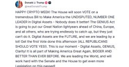 "Trump Fumes as House Rejects Controversial Crypto Bill: Chaos Erupts!"  crypto legislation, Trump Republican strategy, House vote implications