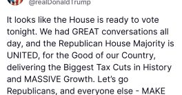 "Trump's Bold Tax Cut Push: Unity or Deception in GOP Ranks?"  tax reform benefits, economic growth strategies, Republican policy initiatives